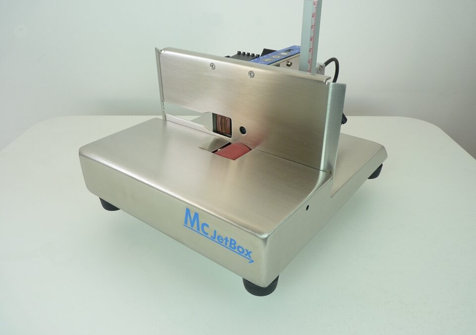 Mc-JetBox marcatore stampante inkjet da tavolo.